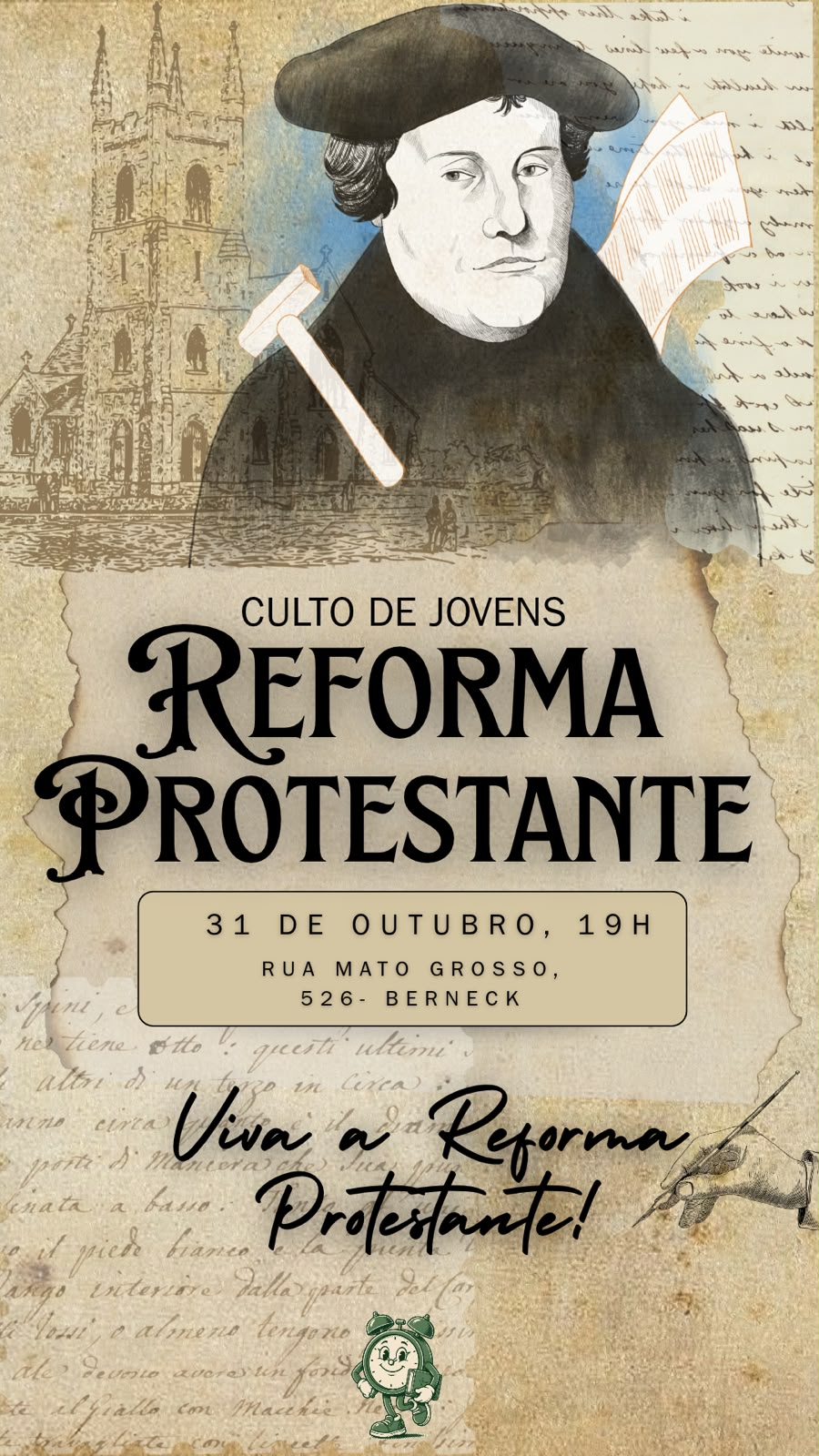 Culto de Jovens: Reforma Protestante